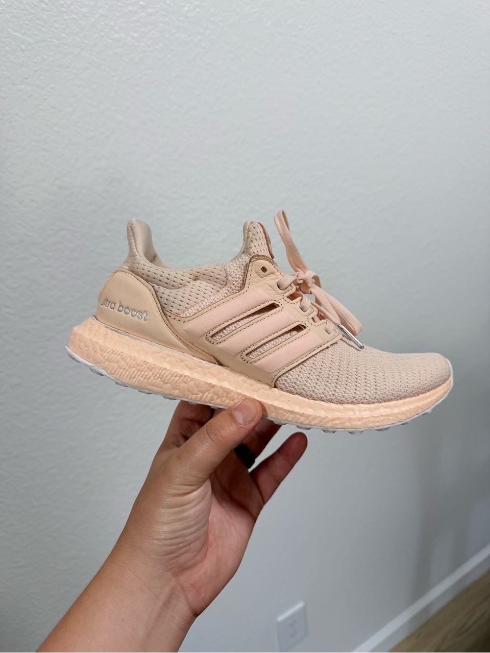 adidas Ultra Boost Women’s Sneakers - Peach Pink